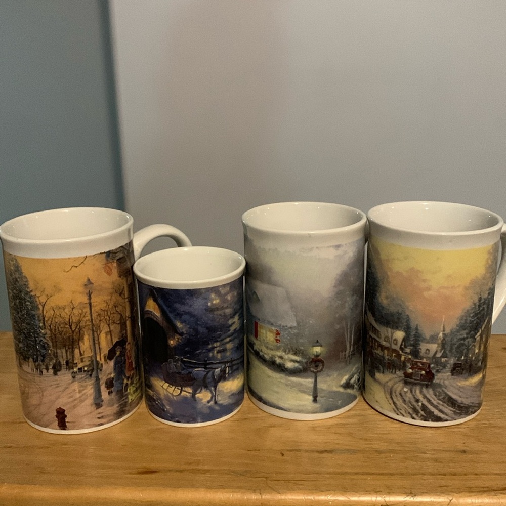 🎄🎄🎄Thomas Kincade 🎄 Mugs🎄